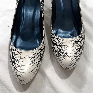Very Volatile Heels with Custom Paint Artwork